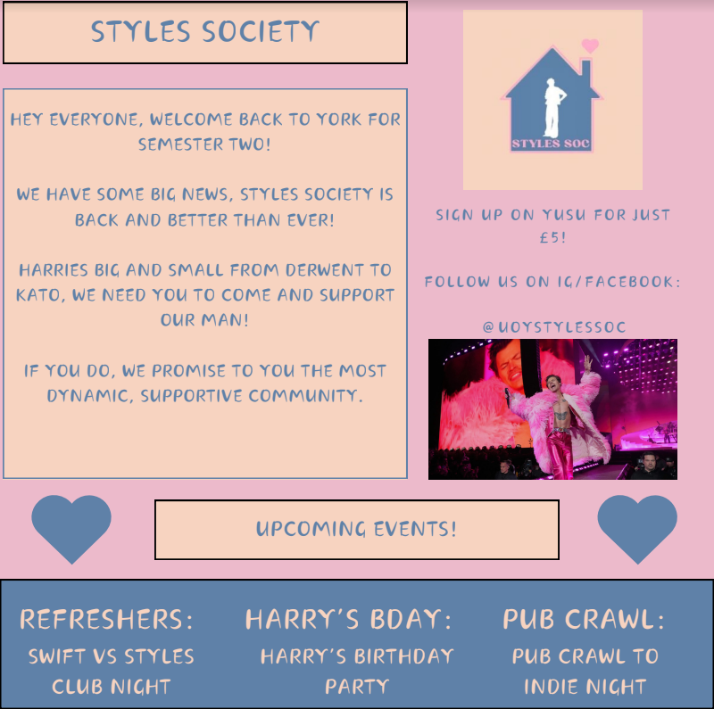 Introducing Styles Soc - An Alcuin Startup Society